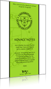Kovacs' notes book cover.