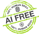 100% AI free!